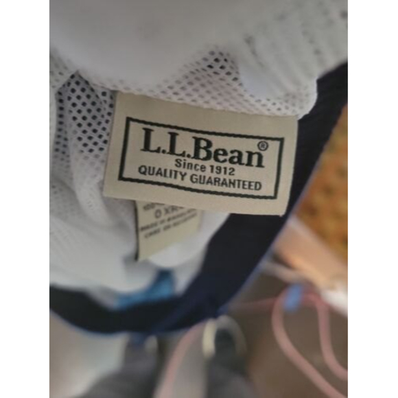 LL Bean Swim Trunks Ocean Teal Men’s Size Large Elastic Waist Shorts - Picture 7 of 9